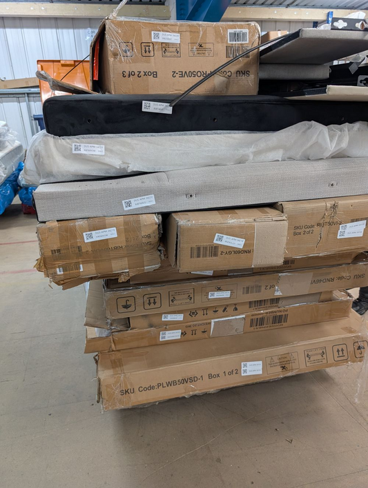 Lot of 15 x Dusk Bed Parts for Spares or Repair  (ref DUS-APM-A-10426) Total RRP £8225
