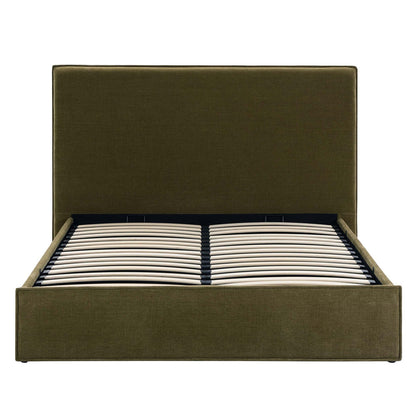 DUS-CC2-05466 Grade-B Dusk Oslo Ottoman Storage Bed - Chenille Olive RRP £319.00