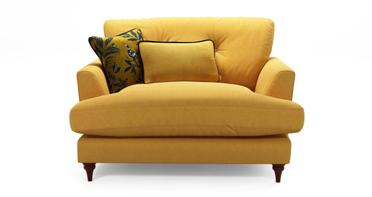 DFS-UPH-03583 Grade-C0 DFS Patterdale Cuddler in Plain Tumeric RRP £829