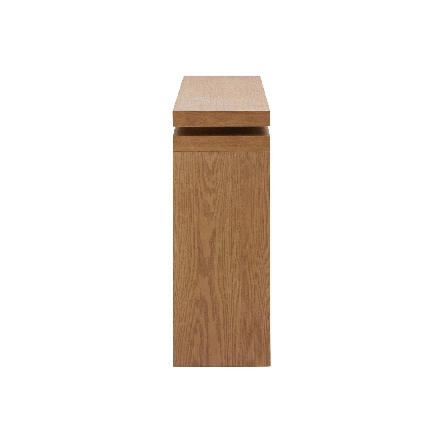DUS-CC2-03993 Grade-B Dusk Penny Ash Console Table - Medium Wood RRP £199.00