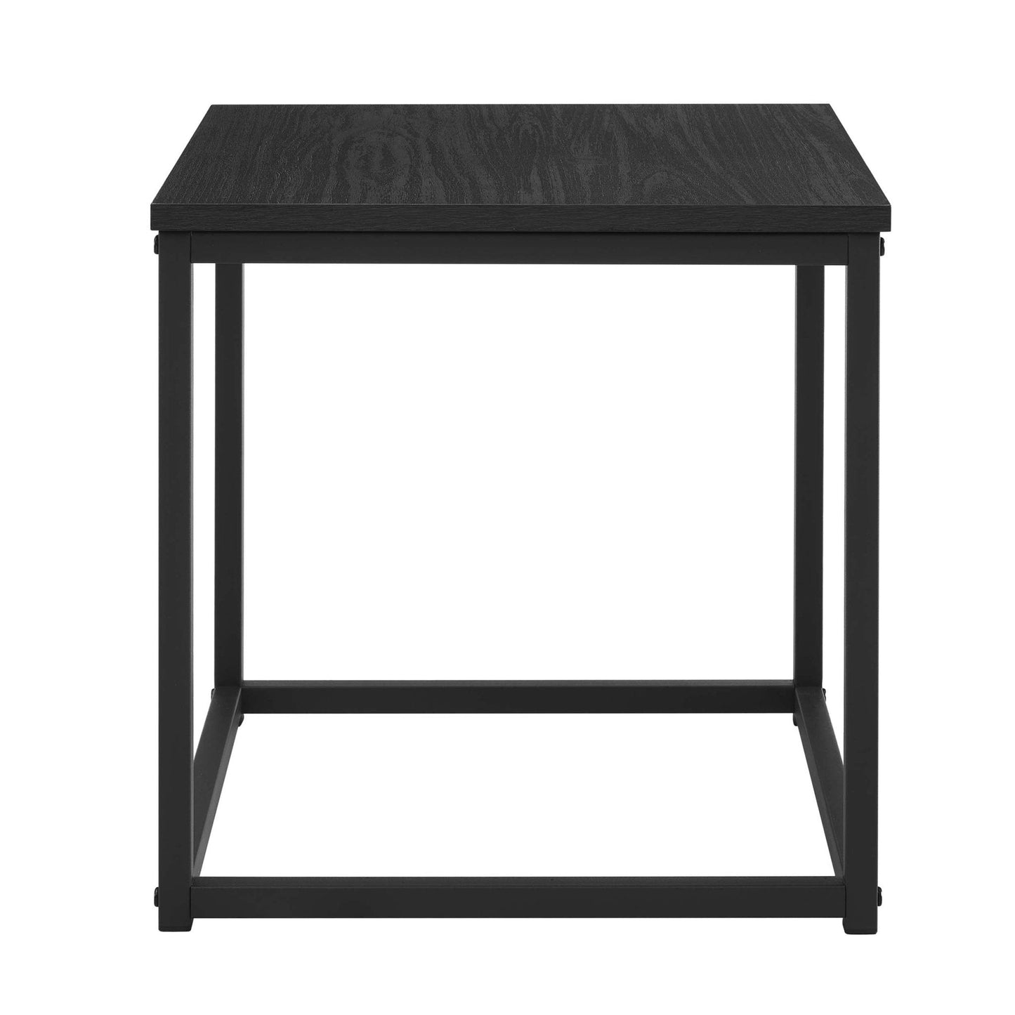 DUS-GOL-07459 Grade-B Dusk Polly Space Saving Dining Table and Chairs - Black RRP £126