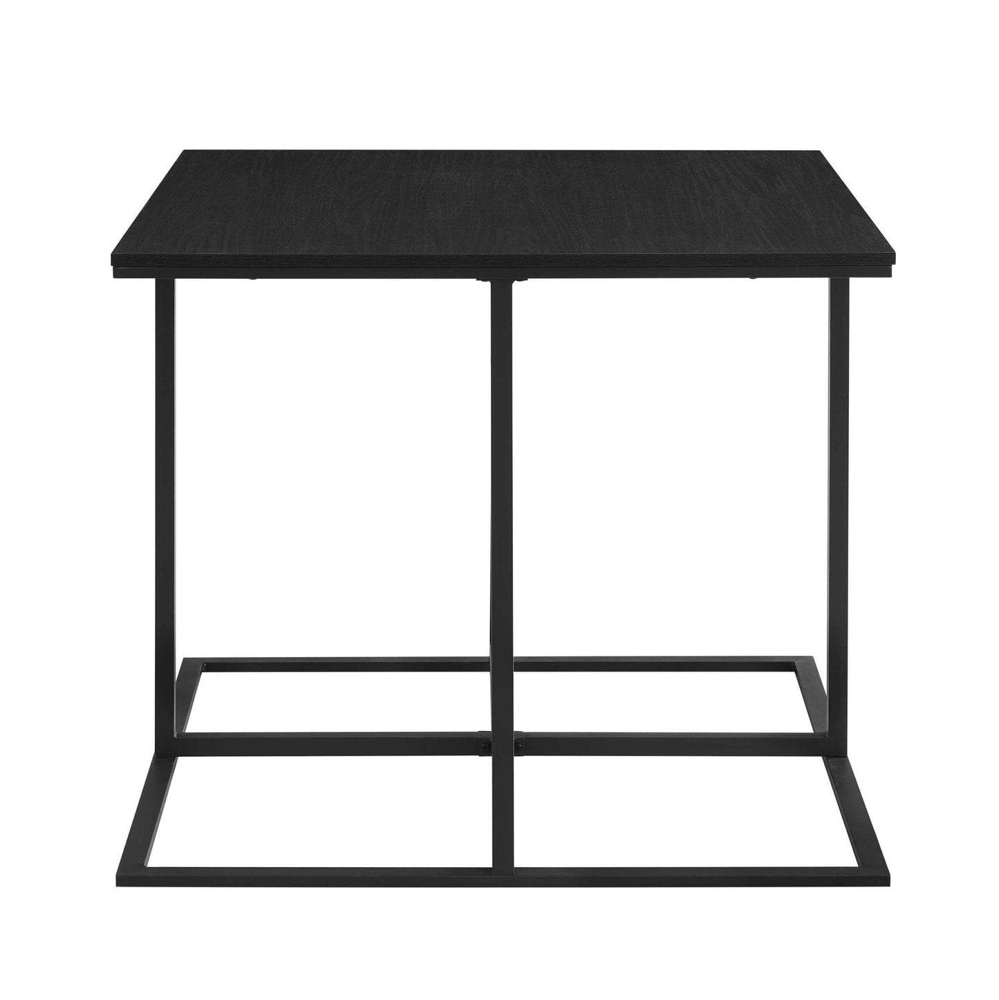 DUS-GOL-07459 Grade-B Dusk Polly Space Saving Dining Table and Chairs - Black RRP £126