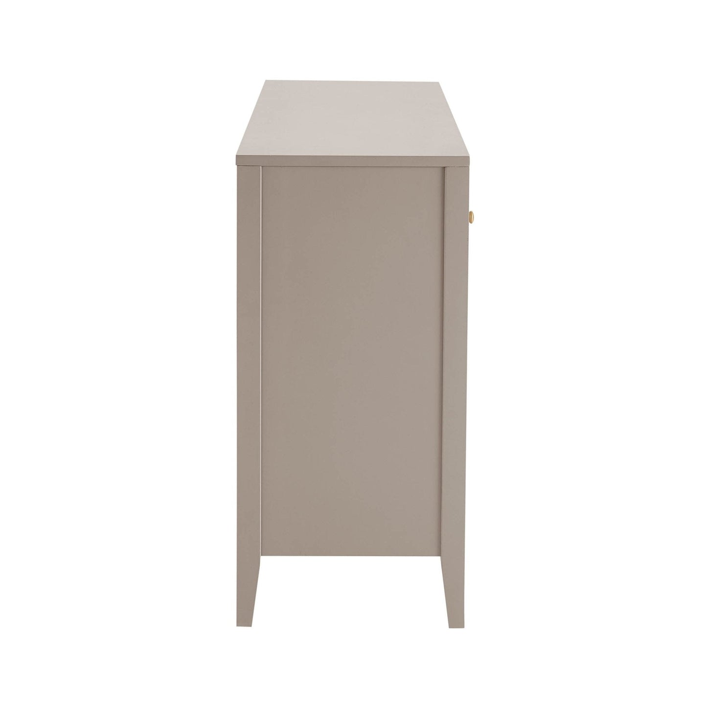 DUS-CC2-04855 Grade-C1 Dusk Poppy 3 Door Sideboard with Drawers - Taupe RRP £209.00