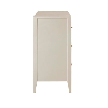 DUS-GOL-04842 Grade-B Dusk Poppy 4 Drawer Chest - Cream RRP £209