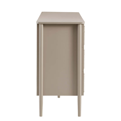 DUS-CC2-05031 Grade-C3 Dusk Posy 6 Drawer Chest - Taupe RRP £229.00