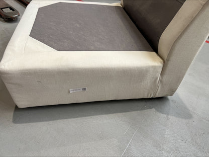 DUS-CC2-02429 Grade-C2 Dusk Cairo Feather 3 Seater Sofa - Vanilla RRP £989.00