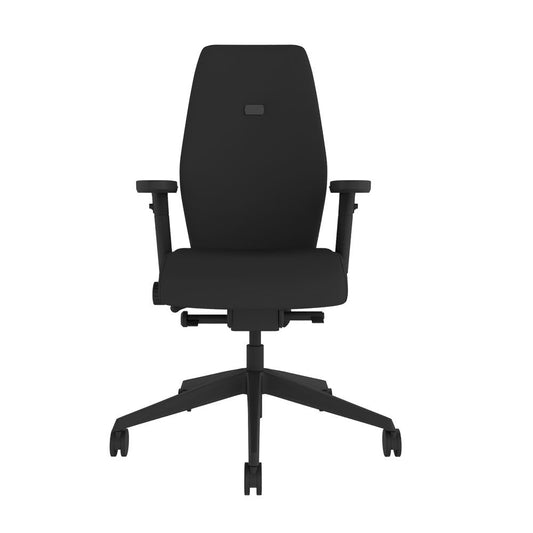 Grade-B Posturite Positiv Plus Black High Back Ergonomic Office Chair RRP £703
