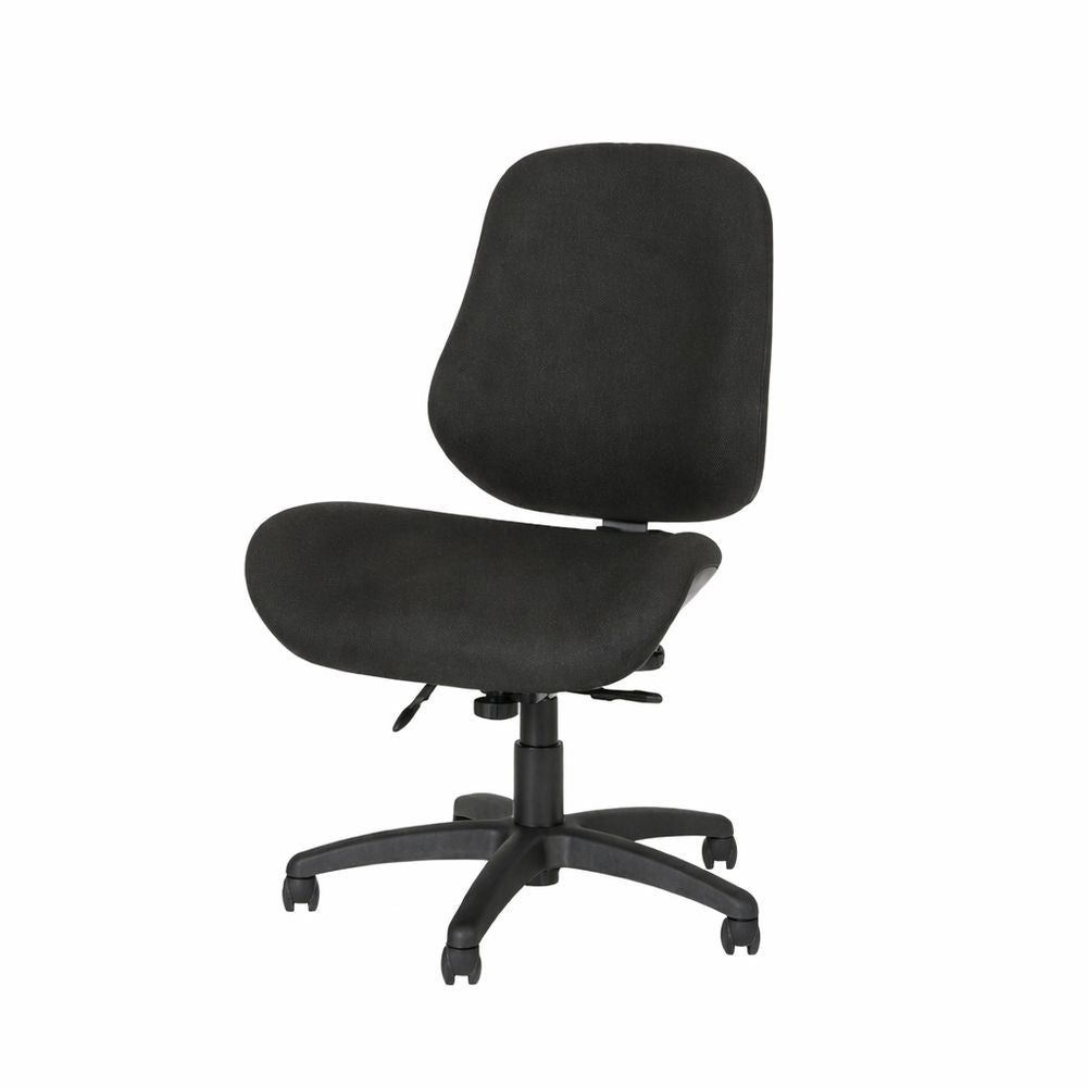 POS-CC2-00266 Grade-B Posturite BodyBilt Big & Tall, No Armrests, No Neckrest - Black RRP £1580.00