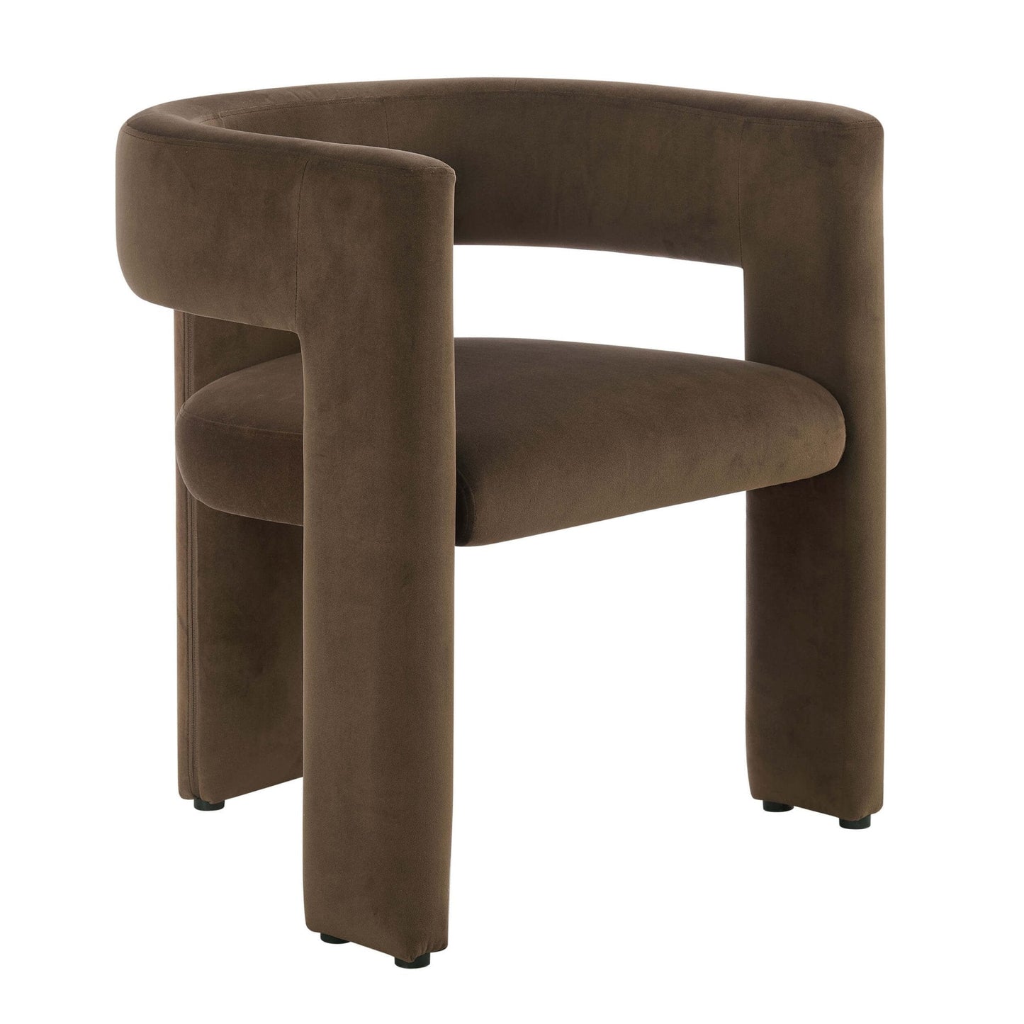 DUS-CC2-03188 Grade-B Dusk Quinn Chair - Cappuccino RRP £149.00