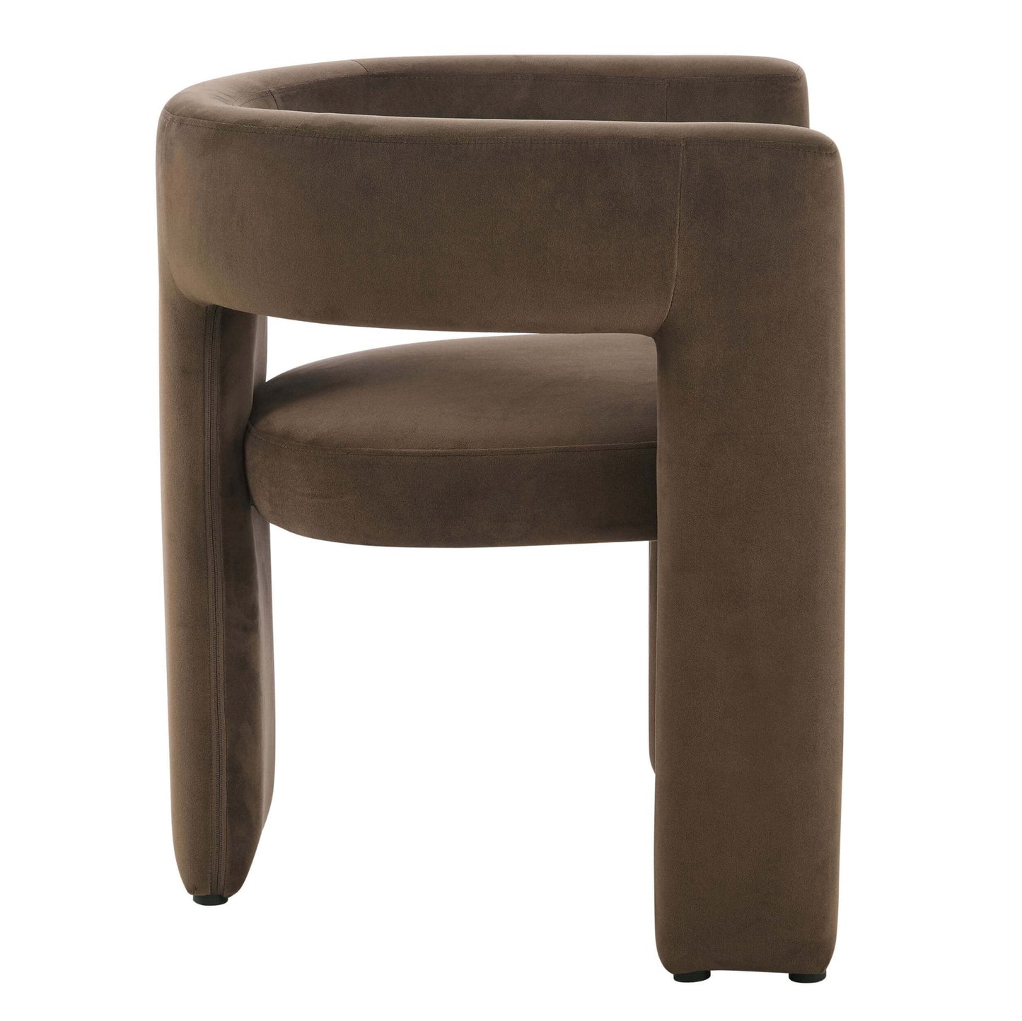 DUS-CC2-03188 Grade-B Dusk Quinn Chair - Cappuccino RRP £149.00