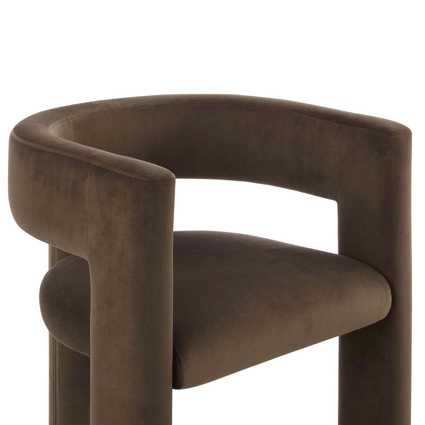 DUS-CC2-03188 Grade-B Dusk Quinn Chair - Cappuccino RRP £149.00