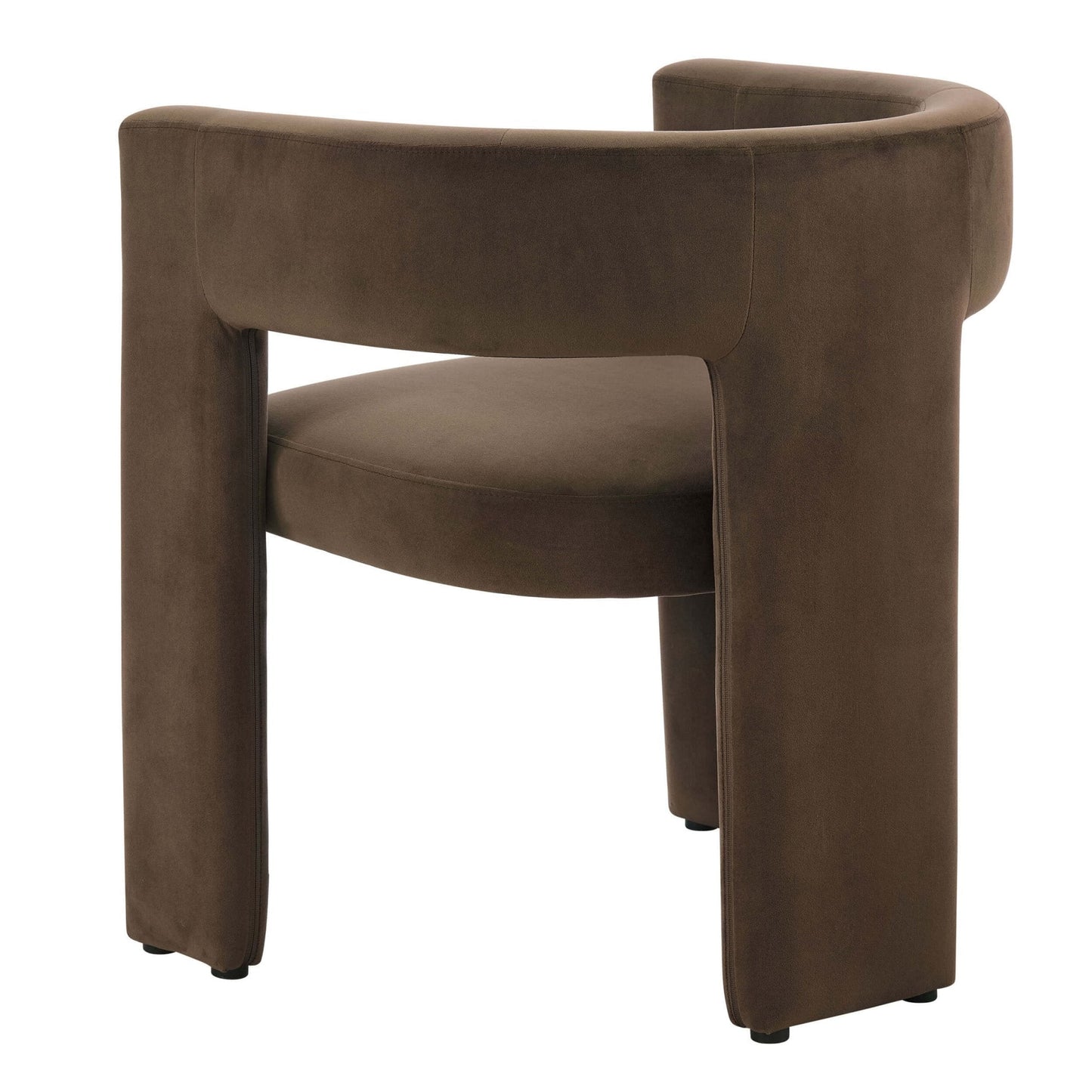 DUS-CC2-03188 Grade-B Dusk Quinn Chair - Cappuccino RRP £149.00