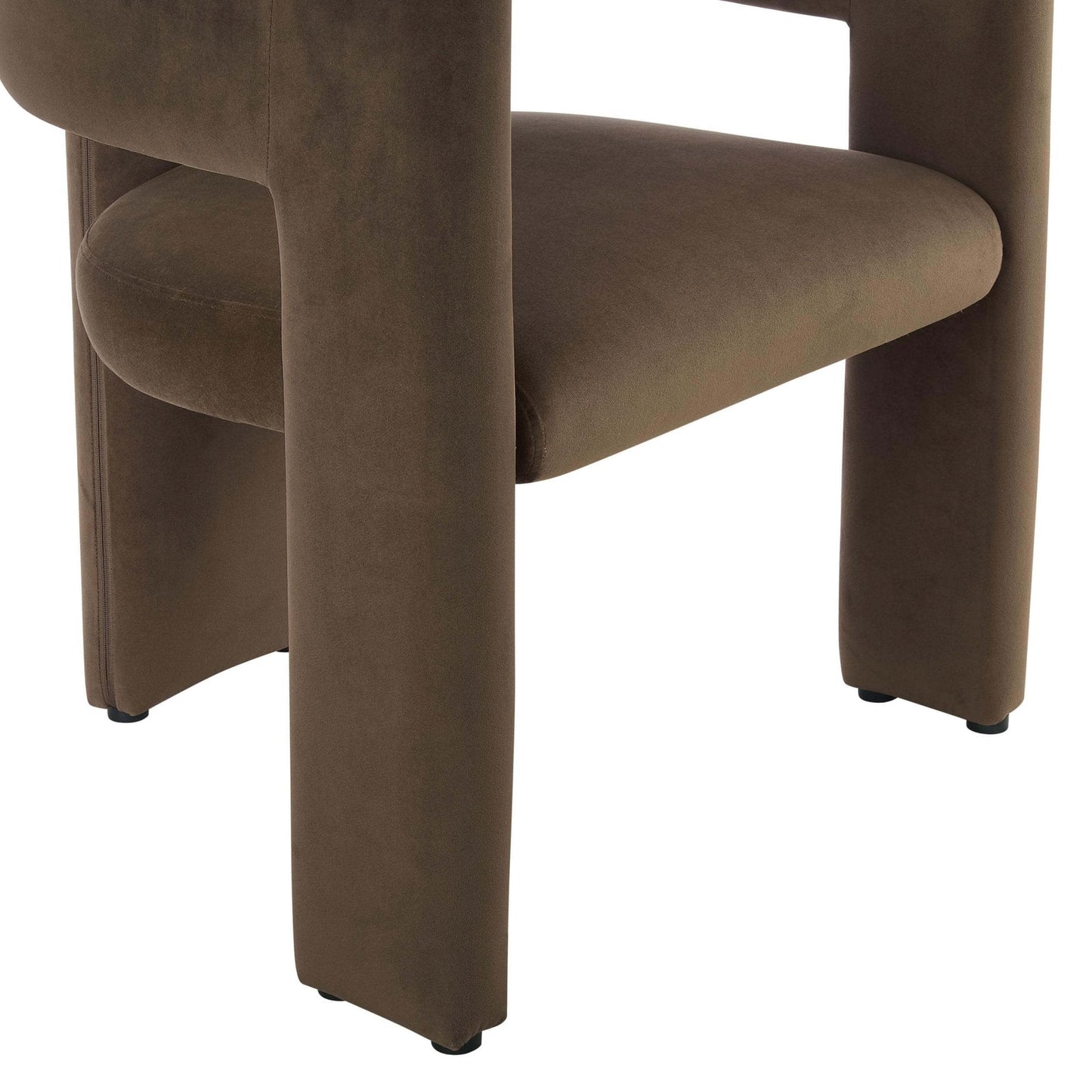 DUS-CC2-03188 Grade-B Dusk Quinn Chair - Cappuccino RRP £149.00