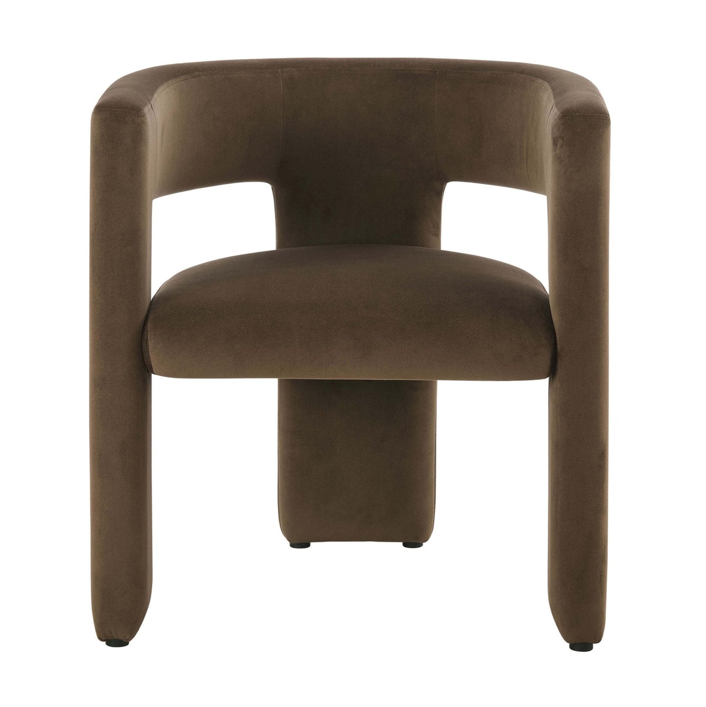 DUS-CC2-03188 Grade-B Dusk Quinn Chair - Cappuccino RRP £149.00