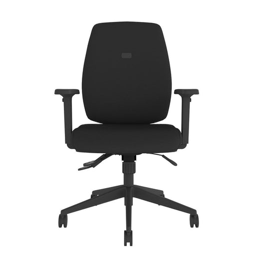 POS-CC2-00017 Grade-B Posturite Positiv ME600 Medium Back Ergonomic Desk Chair with Lumbar Support and 4D Armrests RRP £644.34