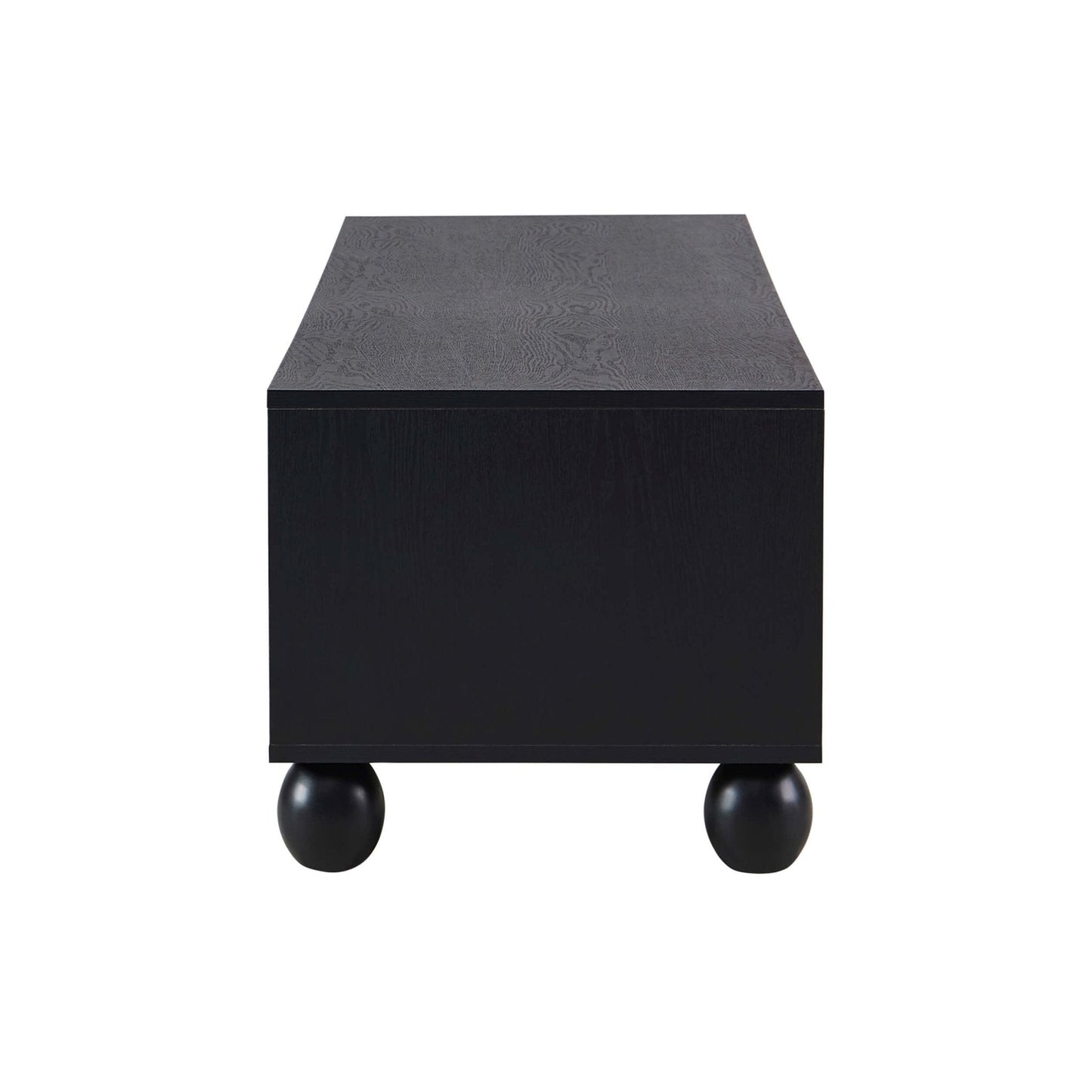 DUS-CC2-03322 Grade-B Dusk Rachel Arch Front Tv Unit for TVs up to 75"- Black RRP £189.00