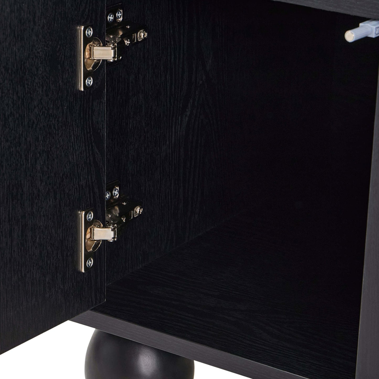 DUS-CC2-03322 Grade-B Dusk Rachel Arch Front Tv Unit for TVs up to 75"- Black RRP £189.00