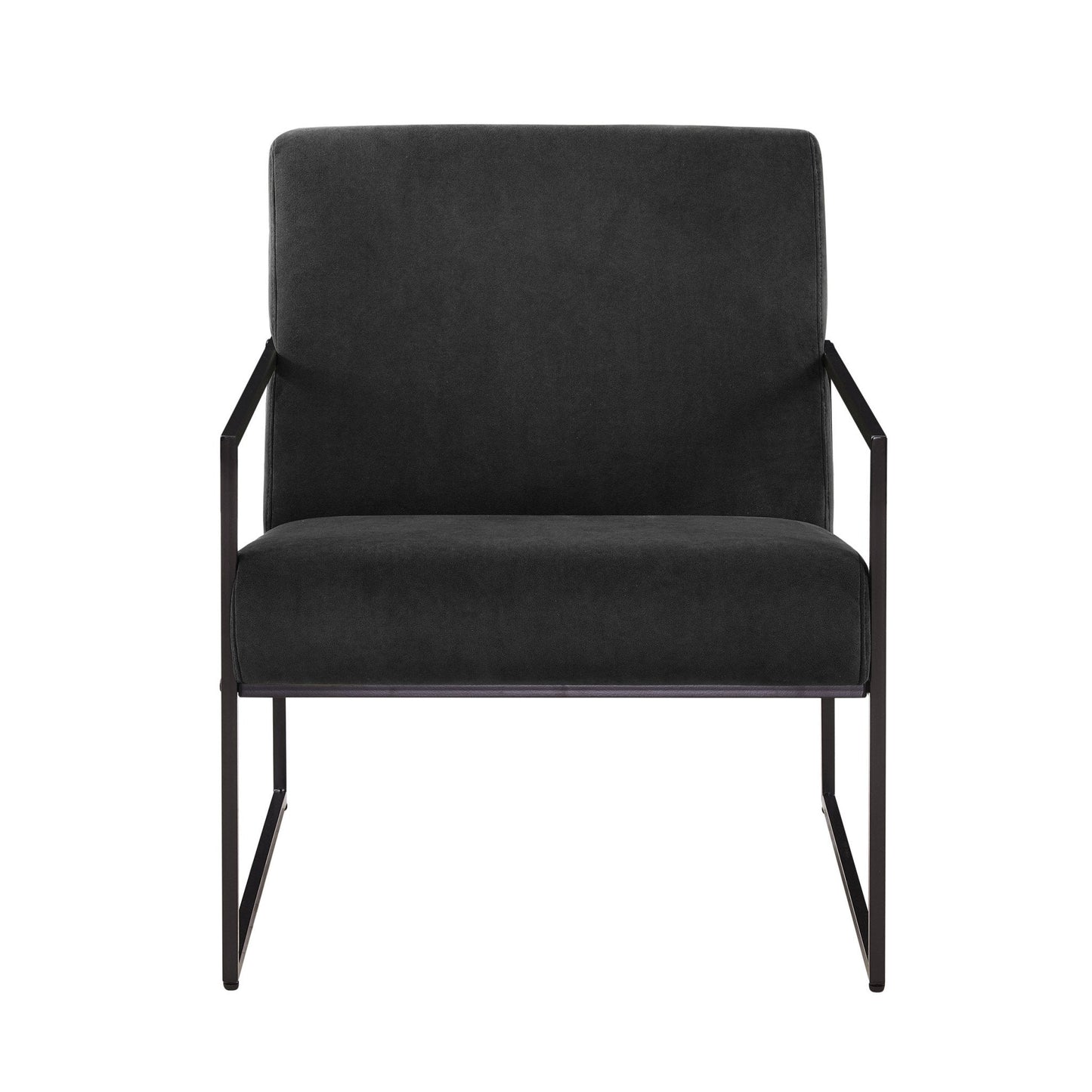 DUS-CC2-03326 Grade-B Dusk Rae Accent Chair - Charcoal RRP £139.00