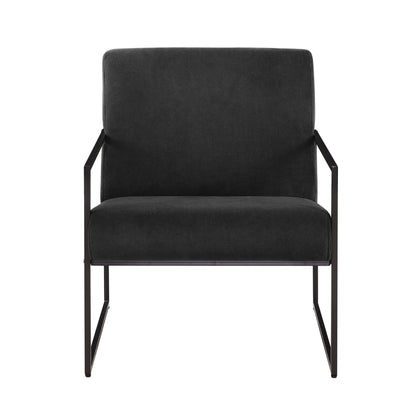 DUS-CC2-03326 Grade-B Dusk Rae Accent Chair - Charcoal RRP £139.00