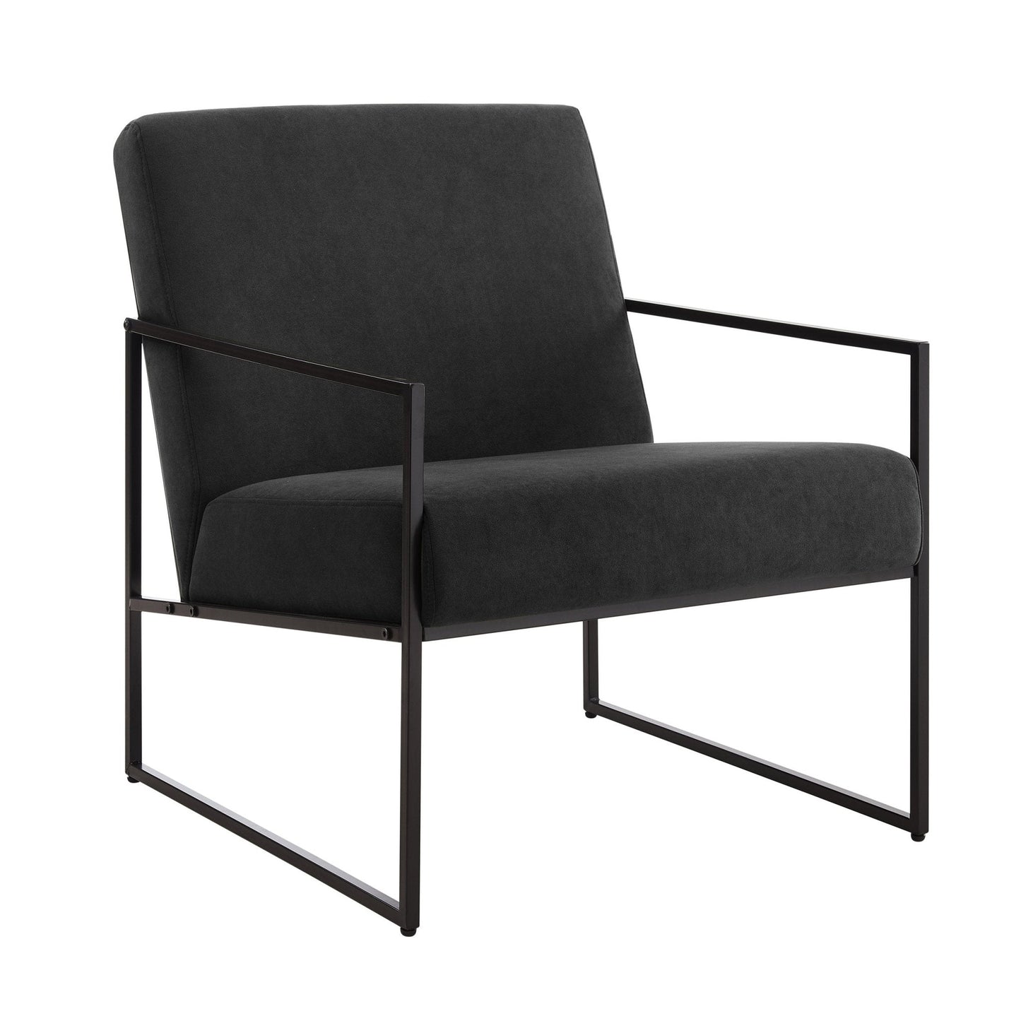DUS-CC2-03326 Grade-B Dusk Rae Accent Chair - Charcoal RRP £139.00