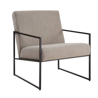 DUS-CC2-04484 Grade-B Dusk Rae Accent Chair - Taupe RRP £139.00