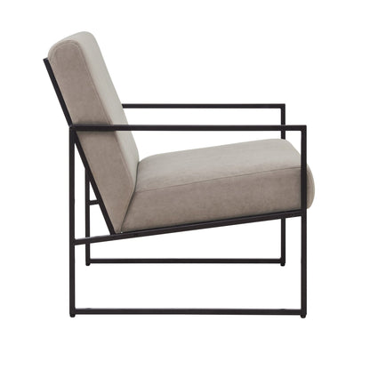 DUS-CC2-04484 Grade-B Dusk Rae Accent Chair - Taupe RRP £139.00