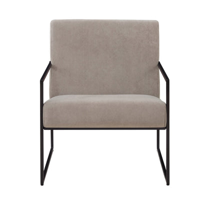 DUS-GOL-07463 Grade-B Dusk Rae Accent Chair - Taupe RRP £139