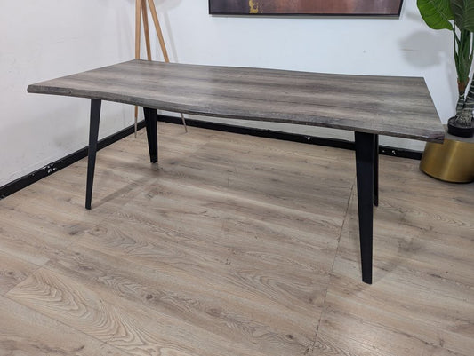 DFS-HOM-01780 Grade-BC DFS Rioja Fixed Dining Table Walnut Finish RRP £769