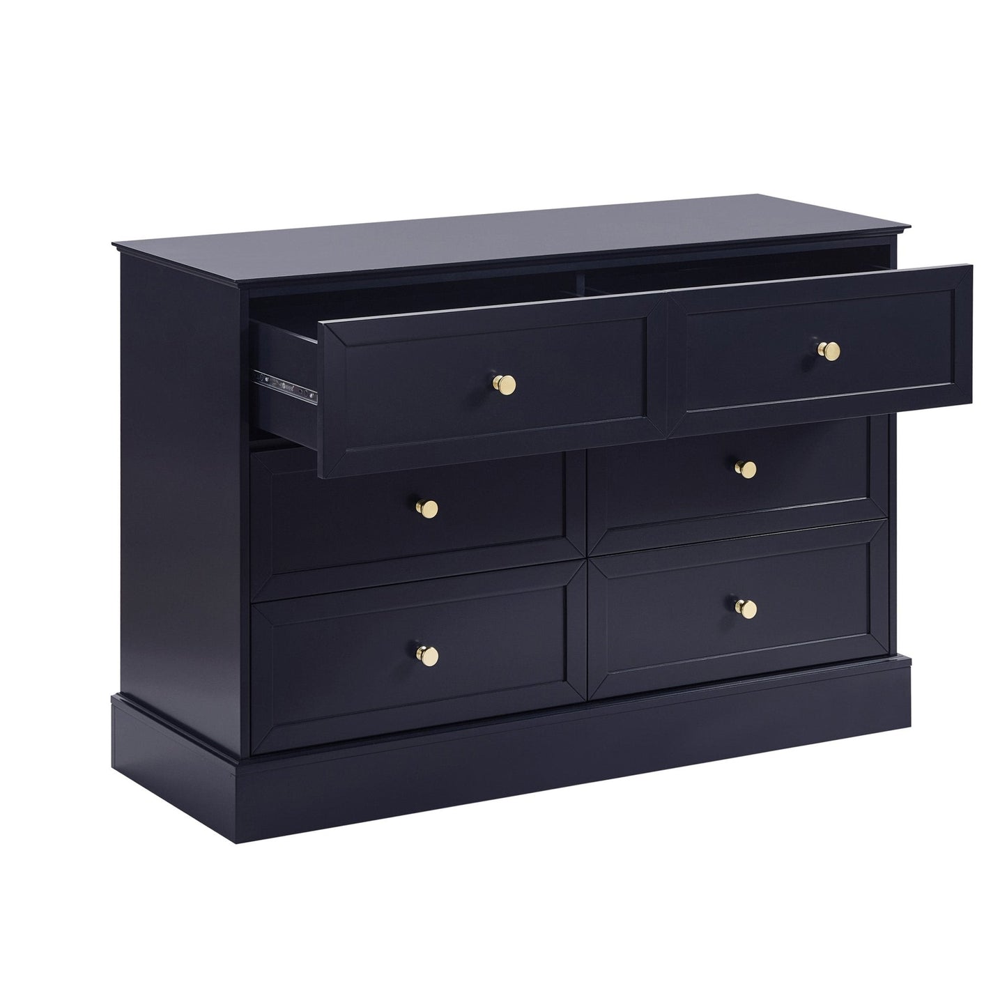 DUS-CC2-03927 Grade-B Dusk Ruby 6 Drawer Chest - Midnight RRP £227.00