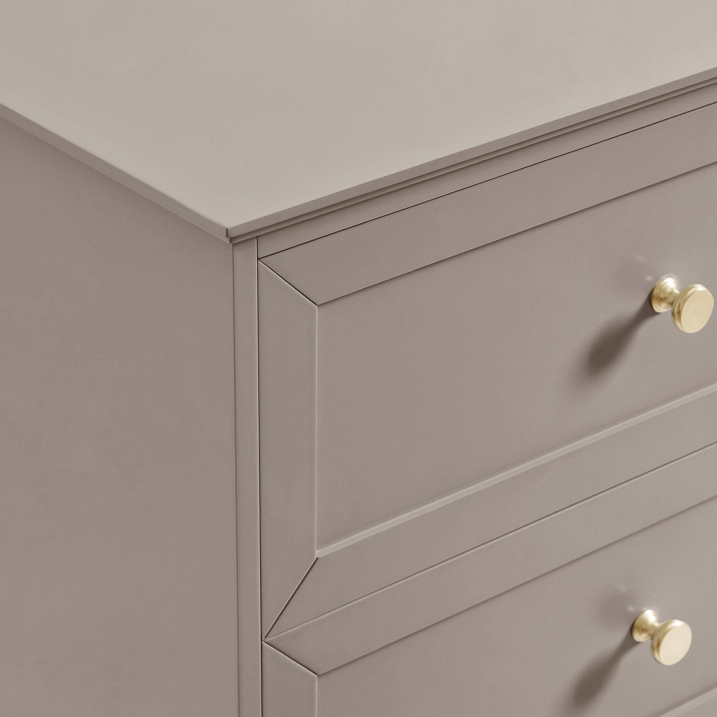 DUS-CC2-04306 Grade-C1 Dusk Ruby 6 Drawer Chest - Taupe RRP £239.00