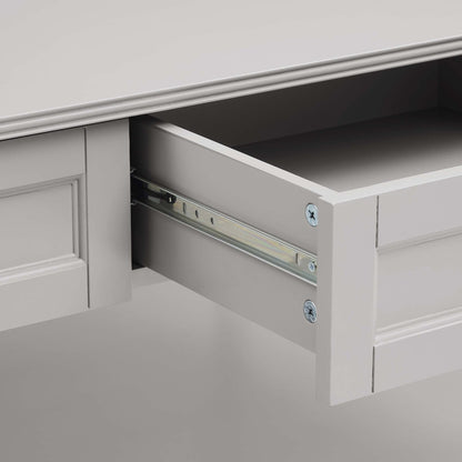 DUS-GOL-06951 Grade-B Dusk Ruby Coffee Table - Light Grey RRP £152