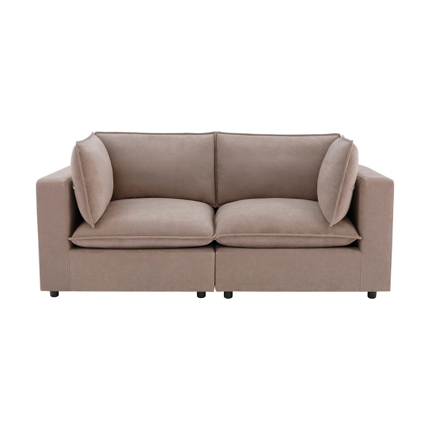 DUS-APM-62551 Grade-BER-DOA Dusk Boston 2 Seater Sofa - Sand RRP £812