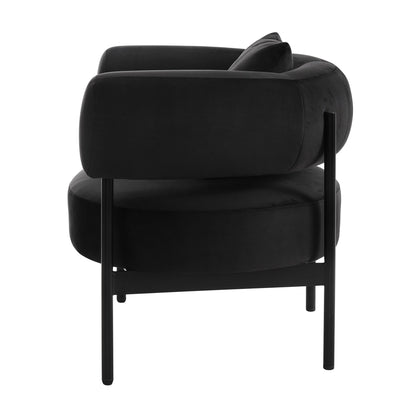 DUS-CC2-04309 Grade-B Dusk Sabrina Accent Chair - Ink RRP £189.00