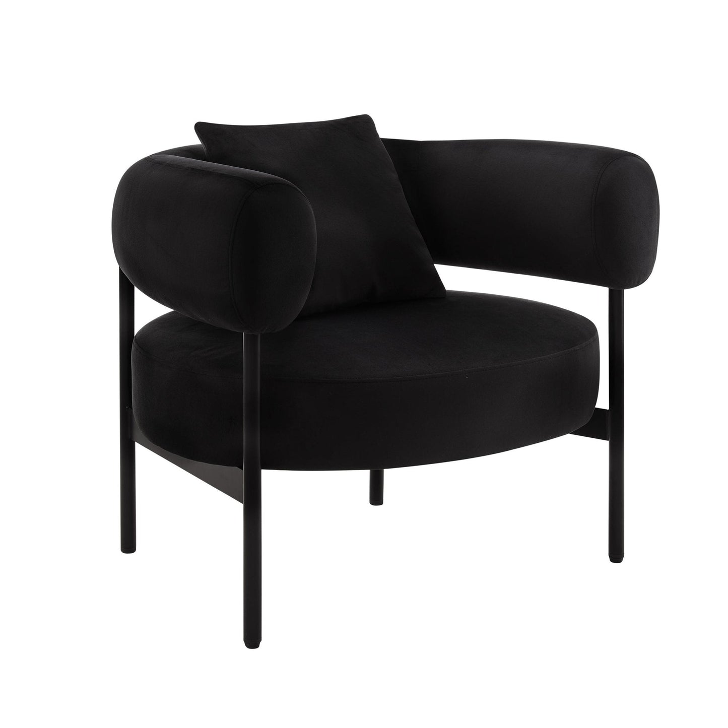 DUS-CC2-04309 Grade-B Dusk Sabrina Accent Chair - Ink RRP £189.00