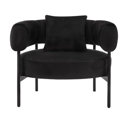 DUS-CC2-04309 Grade-B Dusk Sabrina Accent Chair - Ink RRP £189.00