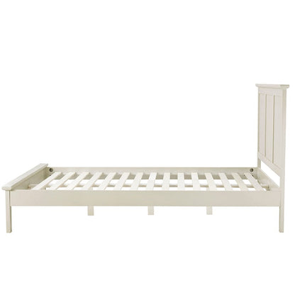DUS-CC2-04714 Grade-B Dusk Salcombe Wooden Bed Frame King Size in Stone RRP £239.00