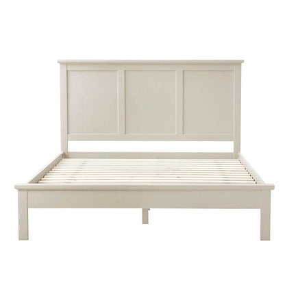 DUS-CC2-04714 Grade-B Dusk Salcombe Wooden Bed Frame King Size in Stone RRP £239.00