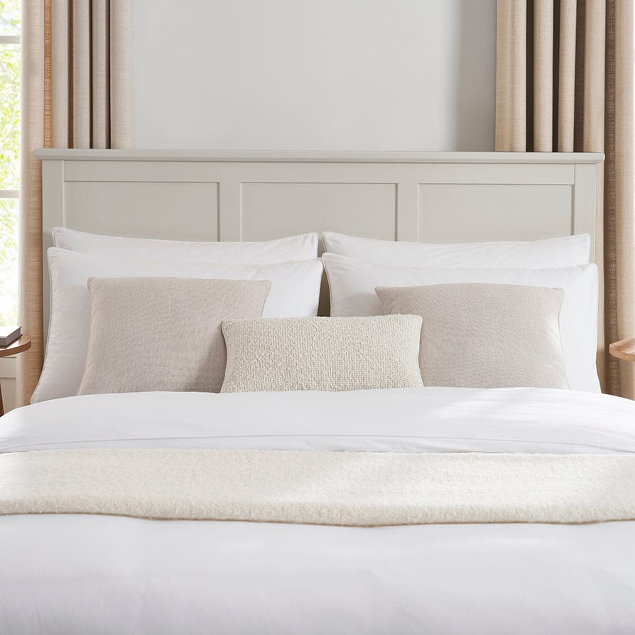 DUS-GOL-03226 Grade-B Dusk Salcombe Bed Frame - Stone RRP £179