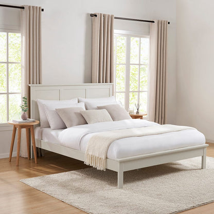 DUS-CC2-04714 Grade-B Dusk Salcombe Wooden Bed Frame King Size in Stone RRP £239.00