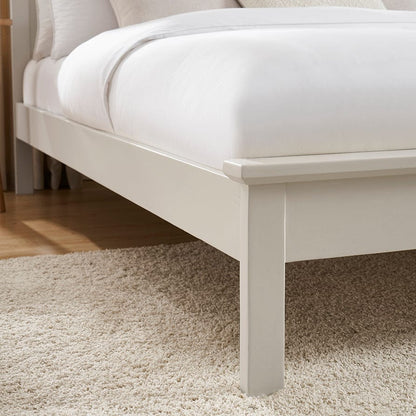 DUS-CC2-04714 Grade-B Dusk Salcombe Wooden Bed Frame King Size in Stone RRP £239.00