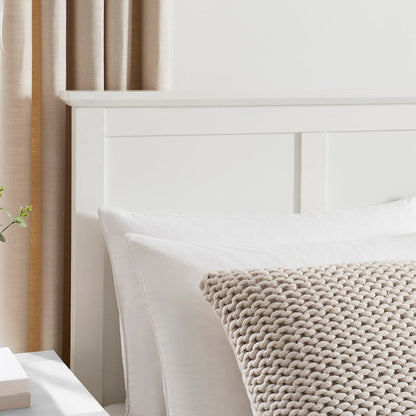 DUS-GOL-02707 Grade-B Dusk Salcombe Bed Frame - White RRP £179