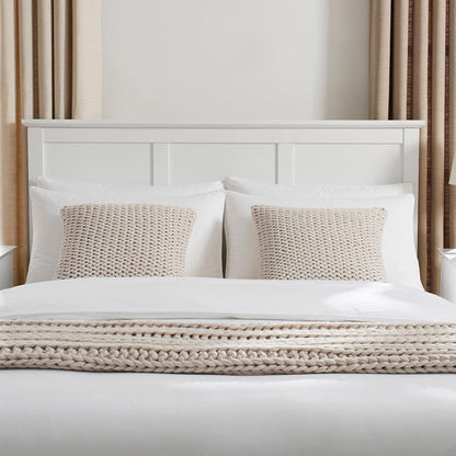 DUS-GOL-02707 Grade-B Dusk Salcombe Bed Frame - White RRP £179