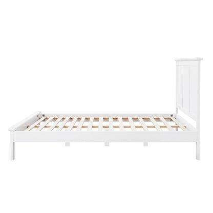DUS-GOL-03227 Grade-B Dusk Salcombe Bed Frame - White RRP £179