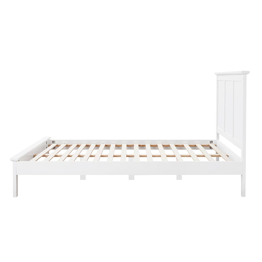 DUS-GOL-03728 Grade-B Dusk Salcombe Bed Frame - White RRP £179