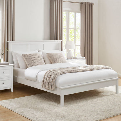 DUS-GOL-03227 Grade-B Dusk Salcombe Bed Frame - White RRP £179