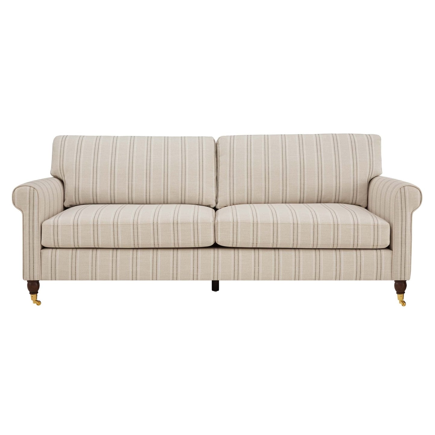DUS-GOL-08367 Grade-C3 Dusk Sicily 3 Seater Sofa - Stripe RRP £629