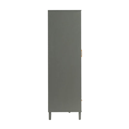 DUS-QCF-02207 Grade-DOA Dusk Sienna 3 Door Wardrobe with Drawers - Vetiver RRP £319.00