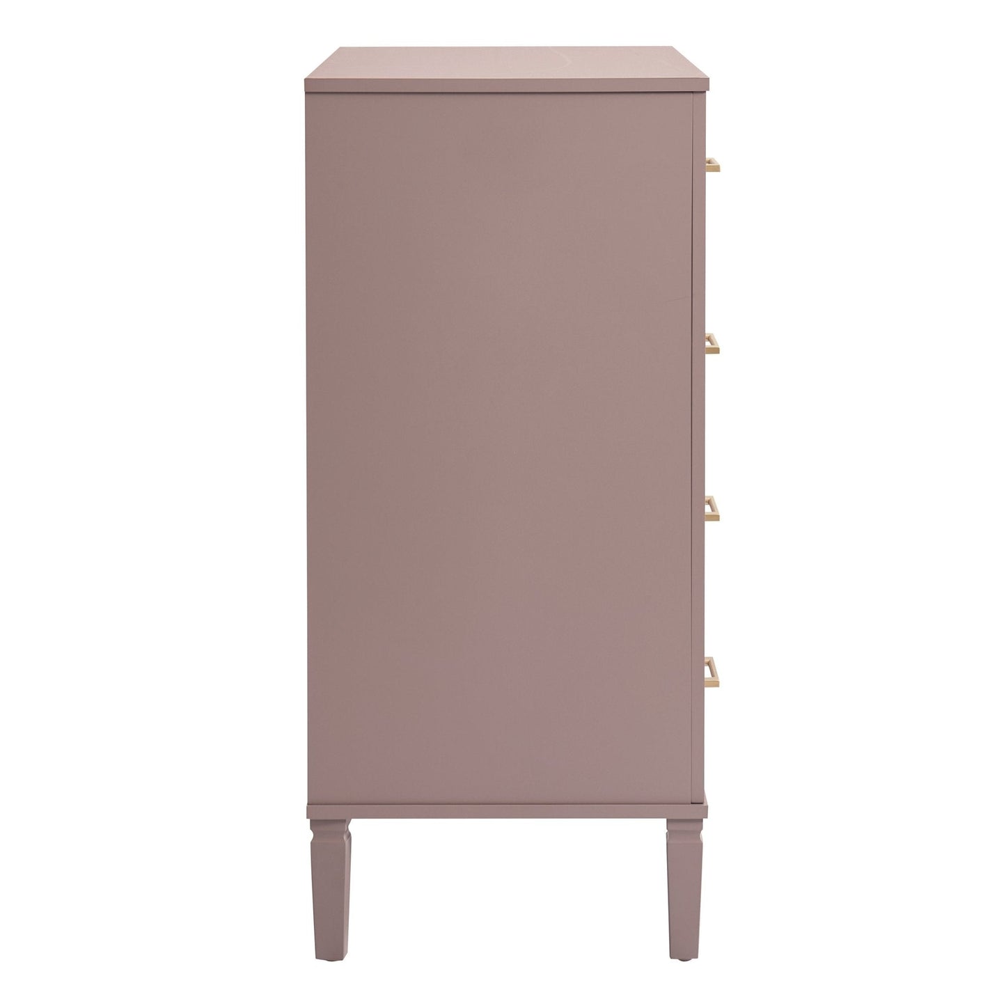 DUS-CC2-04312 Grade-B Dusk Sienna 5 Drawer Chest - Dusty Mauve RRP £219.00