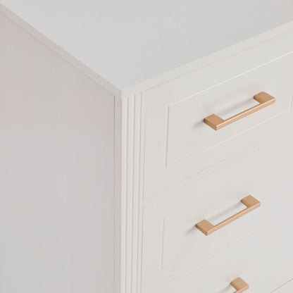 DUS-GOL-06644 Grade-B Dusk Sienna 5 Drawer Chest - Natural RRP £219