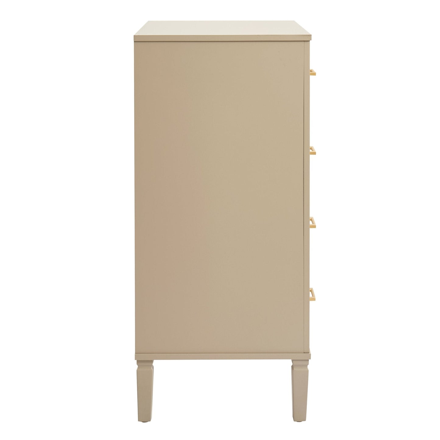 DUS-CC2-04832 Grade-B Dusk Sienna 5 Drawer Chest - Taupe RRP £219.00